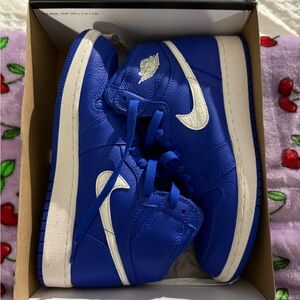 Air Jordan 1 blue, great condition